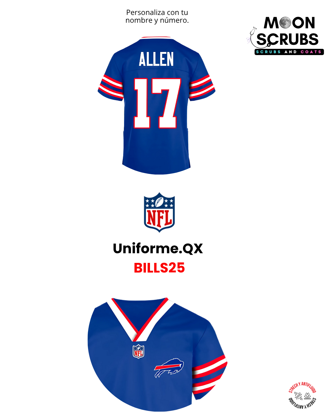 Uniforme Quirurgico Bills