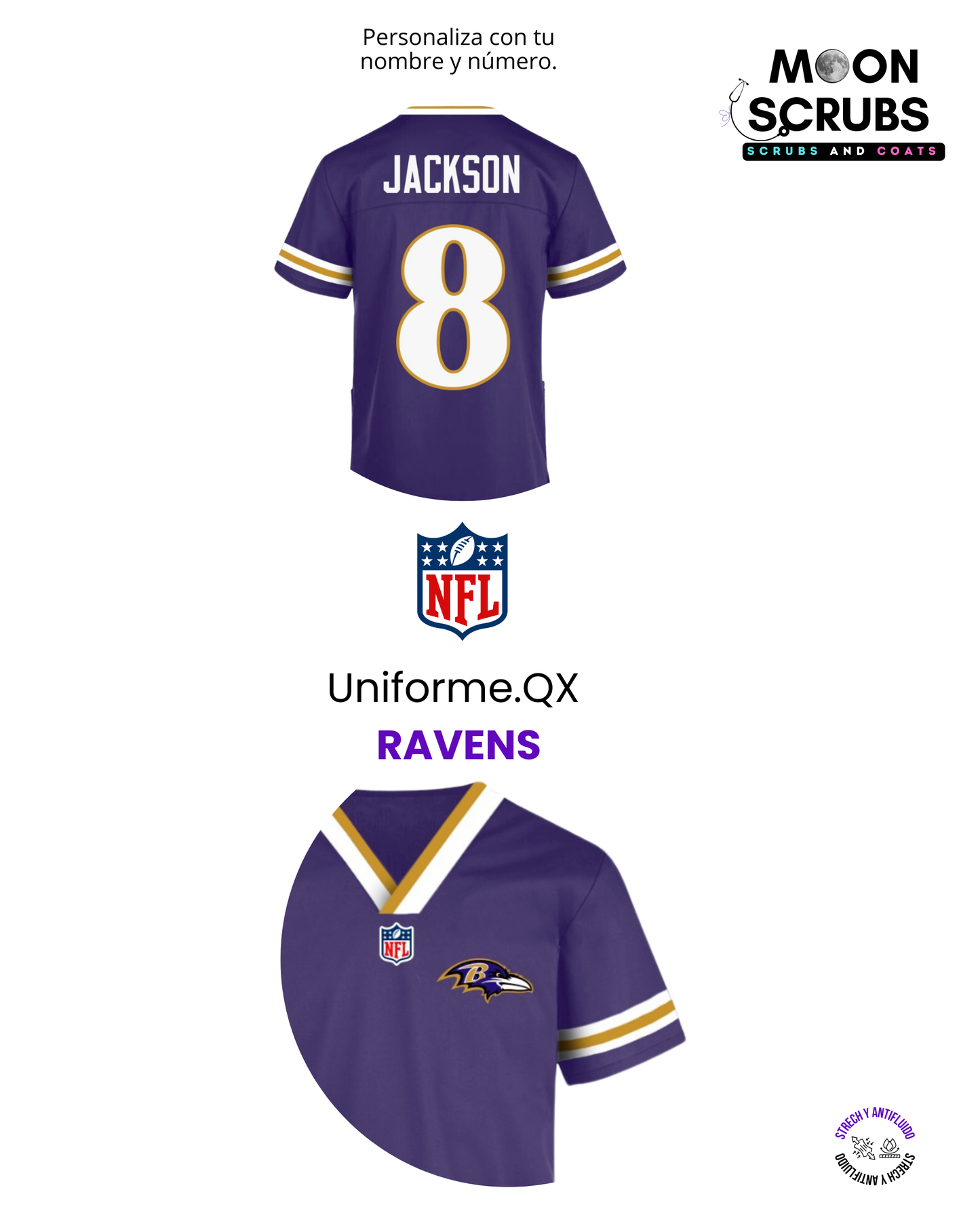 Uniforme QX Ravens