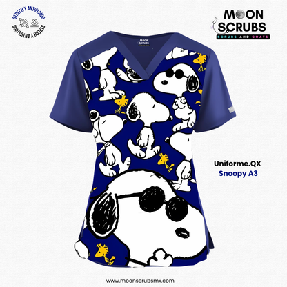 Uniforme Quirúrgico Snoopy A3