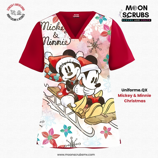 Uniforme Navideño Minnie & Mickey