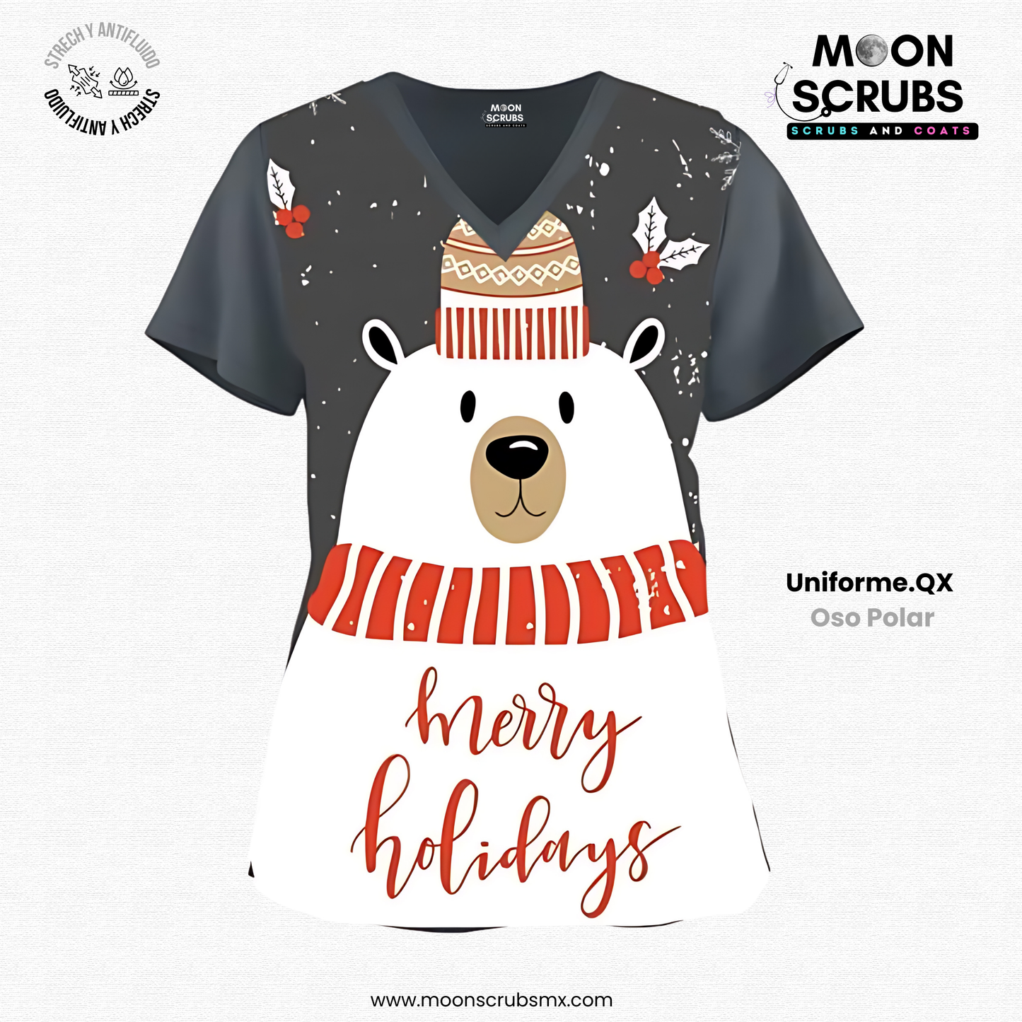 Uniforme Navideño Oso Polar