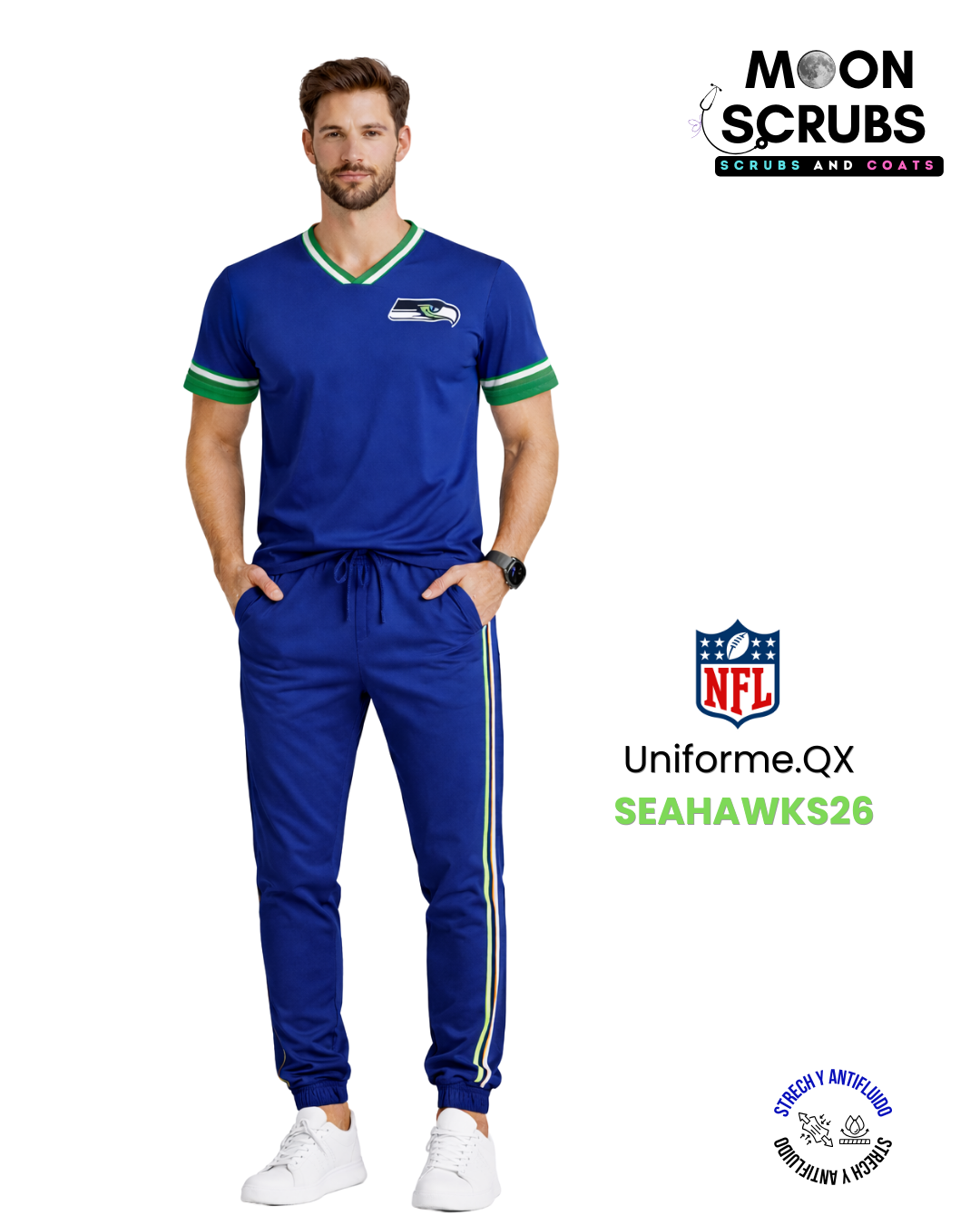 Uniforme Quirurgico Seahawks