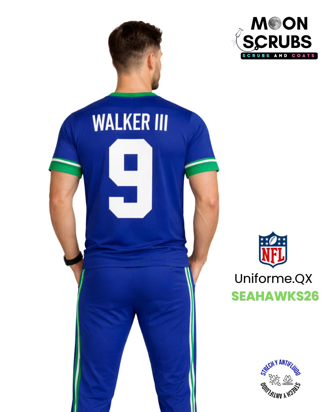 Uniforme Quirurgico Seahawks