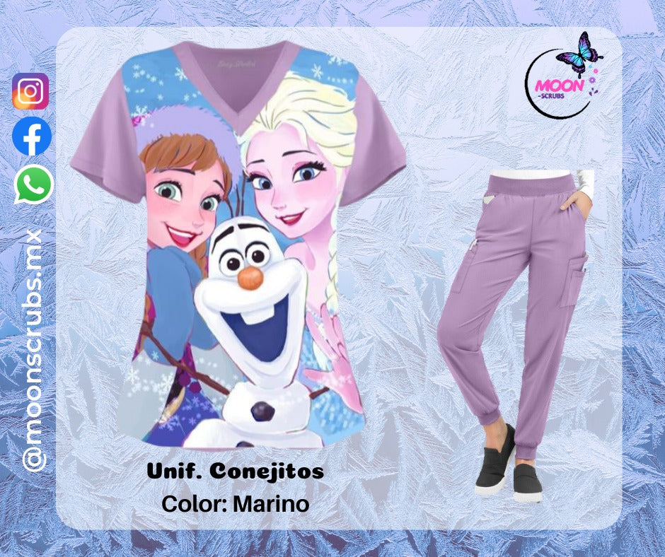 SCRUB PRINCESA: FROZEN