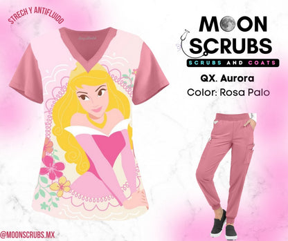 SCRUB PRINCESA: AURORA (BELLA DURMIENTE)