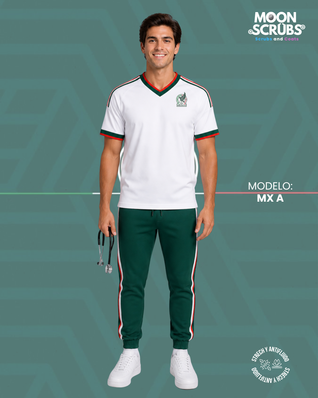 Uniforme Qx MX Blanco