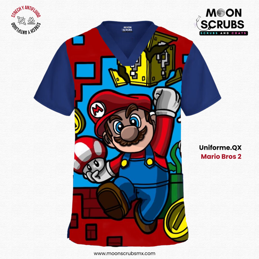 Uniforme Quirurgico Mario Bros 2