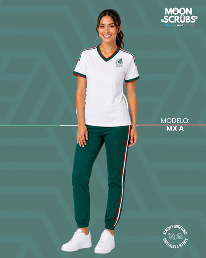 Uniforme Qx Mx Blanco