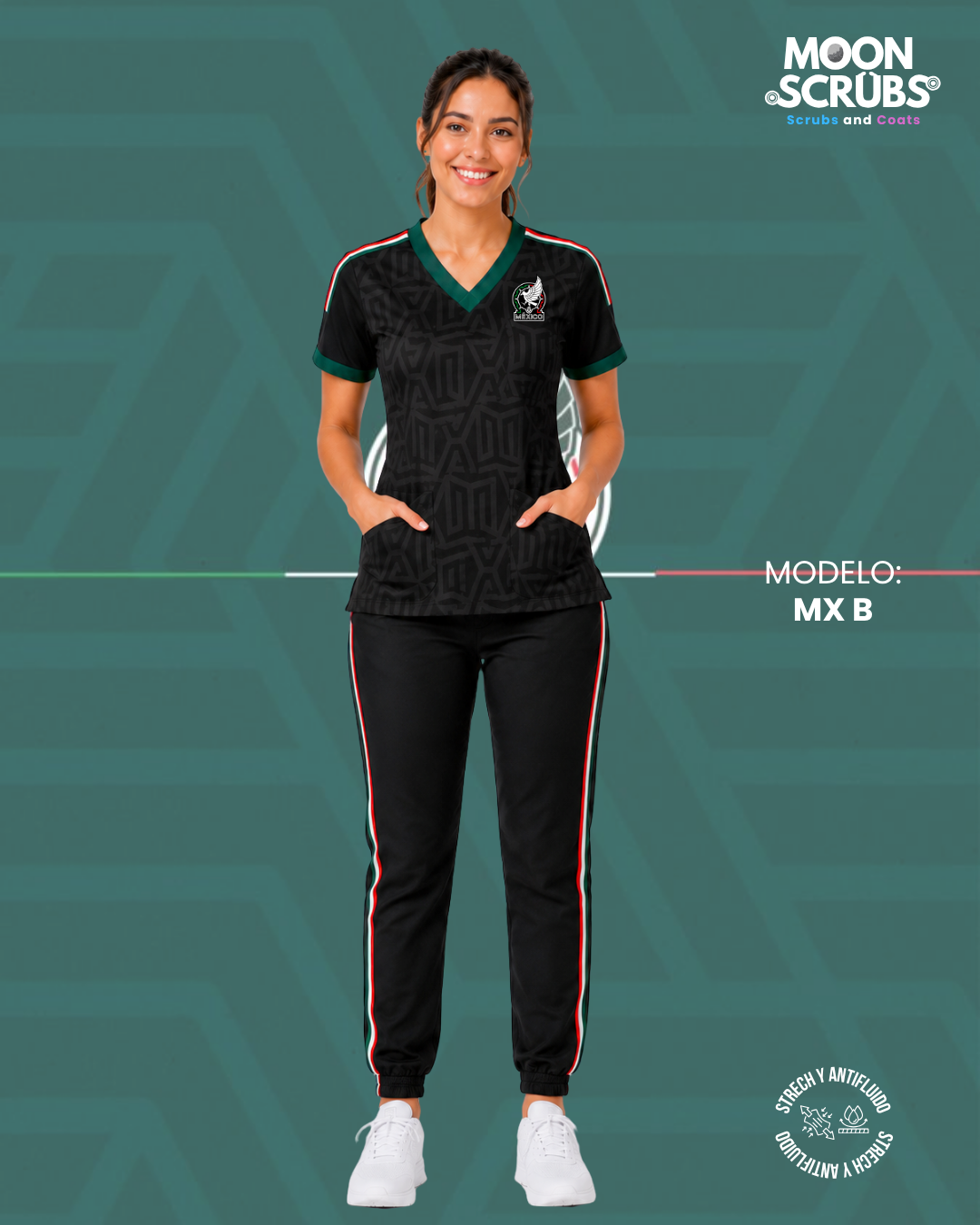 Uniforme Qx Mx Negro