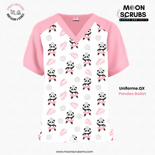 Uniforme Quirurgico Pandas Ballet