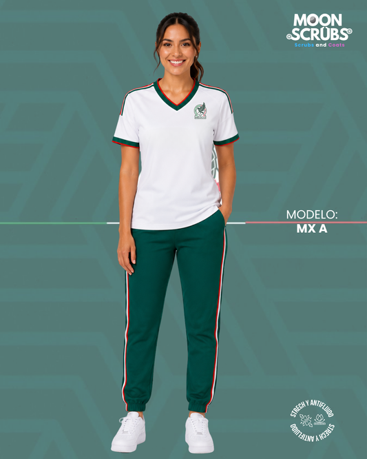 Uniforme Qx Mx Blanco