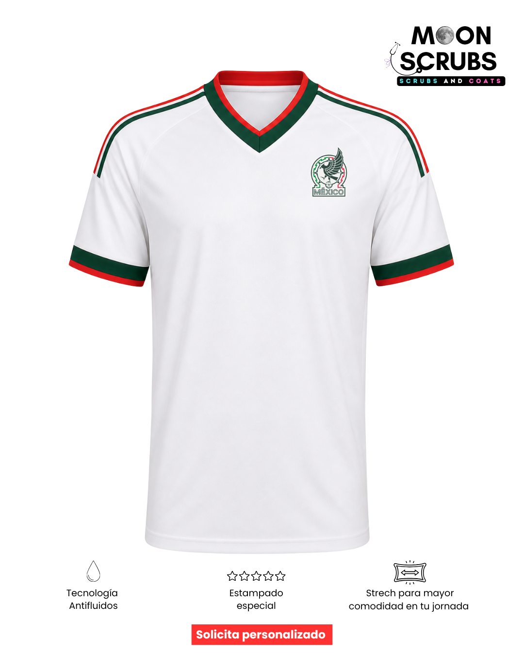Uniforme Qx MX Blanco