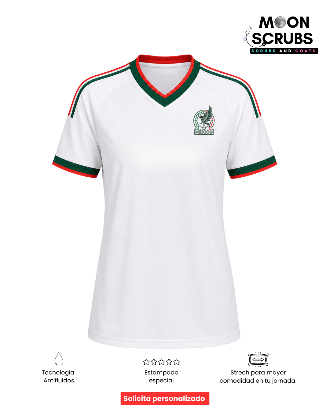 Uniforme Qx Mx Blanco