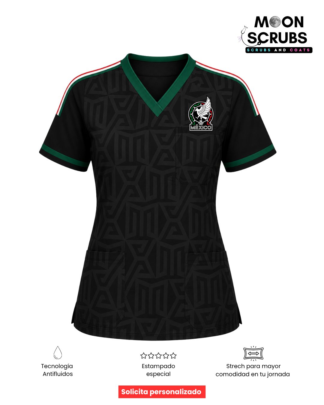 Uniforme Qx Mx Negro
