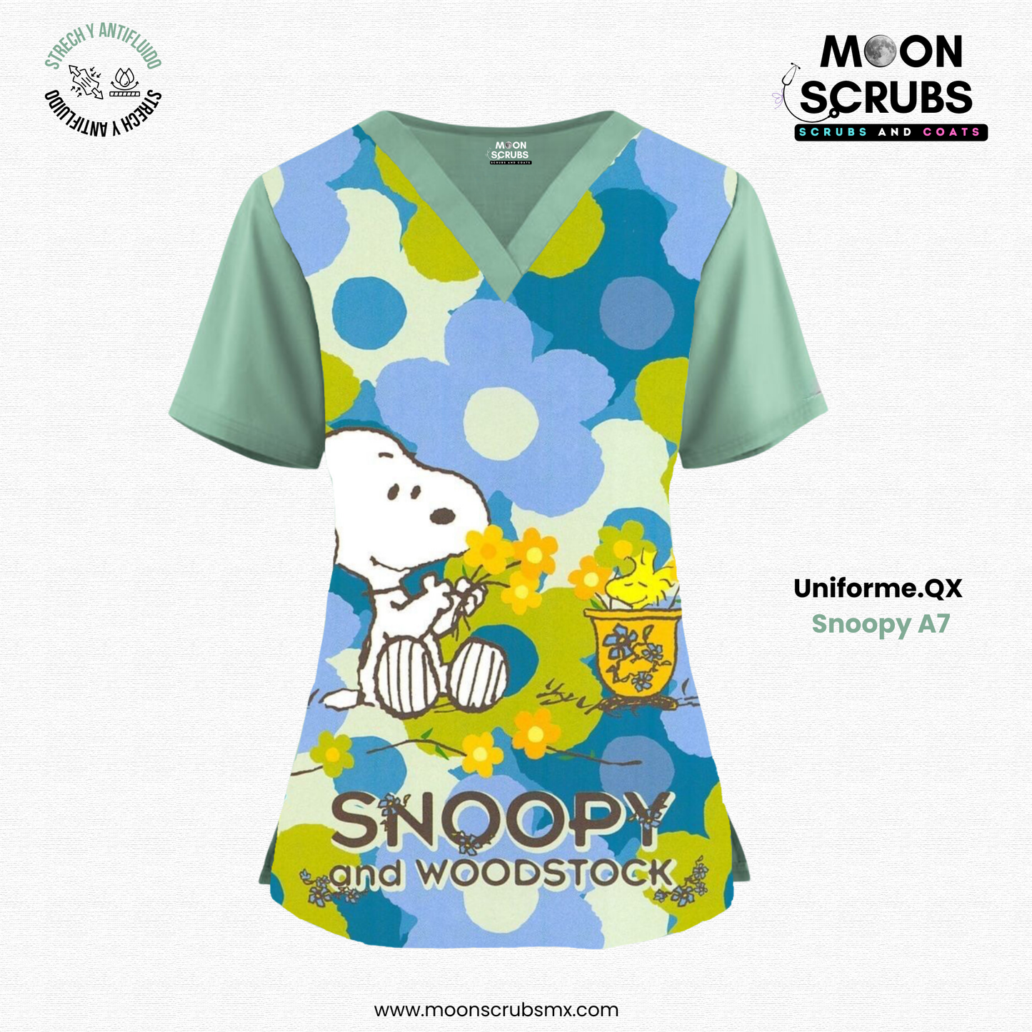 Uniforme Quirúrgico Snoopy A7