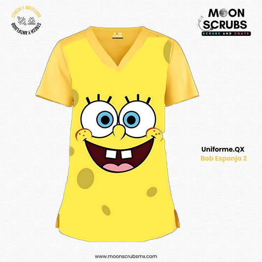 Uniforme Quirurgico Bob Esponja 2