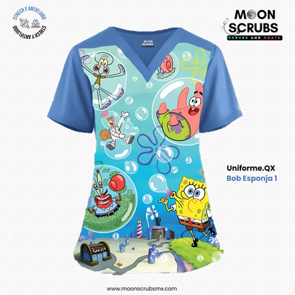 Uniforme Quirurgico Bob Esponja 1