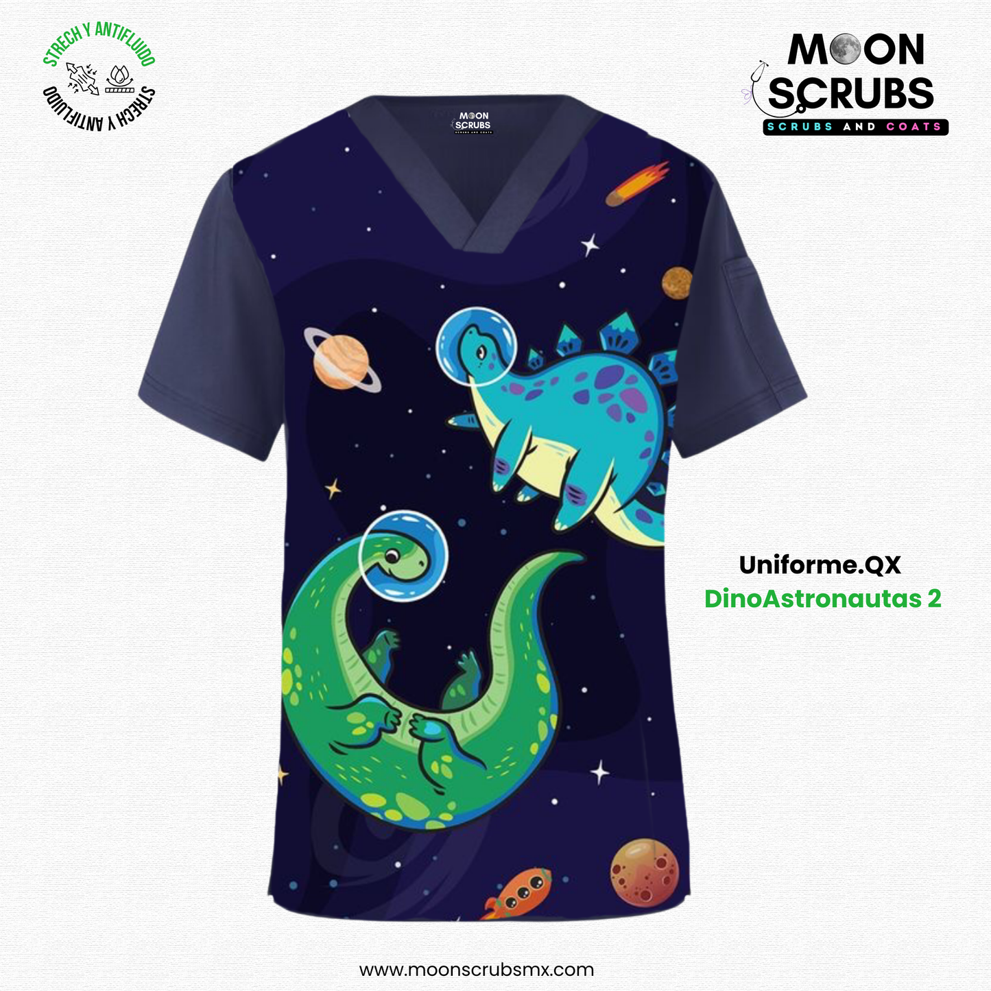 Uniforme Quirurgico Dinoastronautas 2